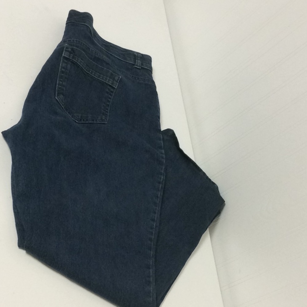 Just My Size Dark Blue Straight Leg Jeans